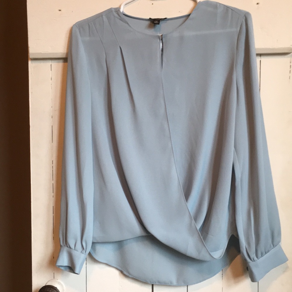Ann Taylor Draped Blouse